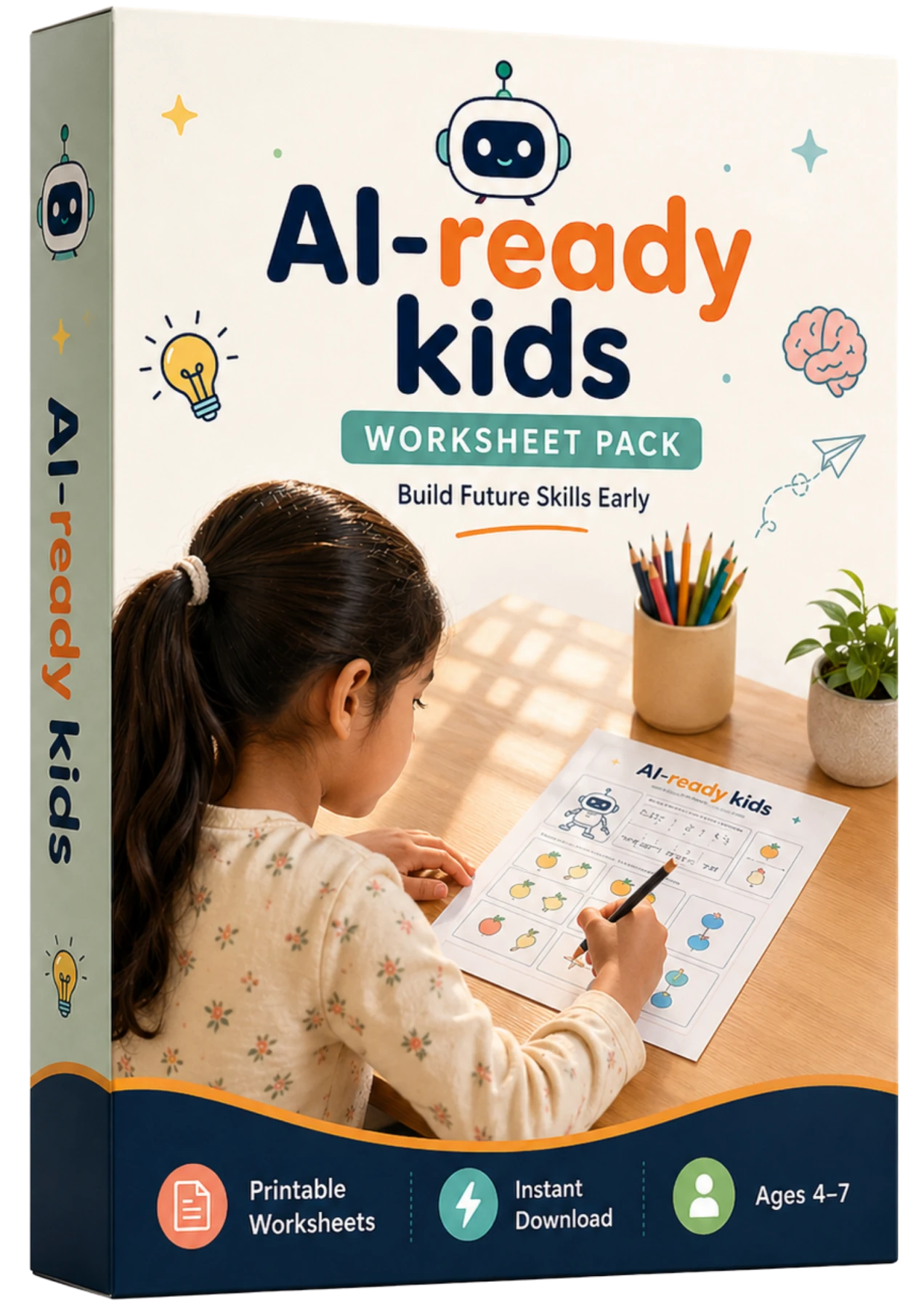 AI Ready Kids worksheet pack module